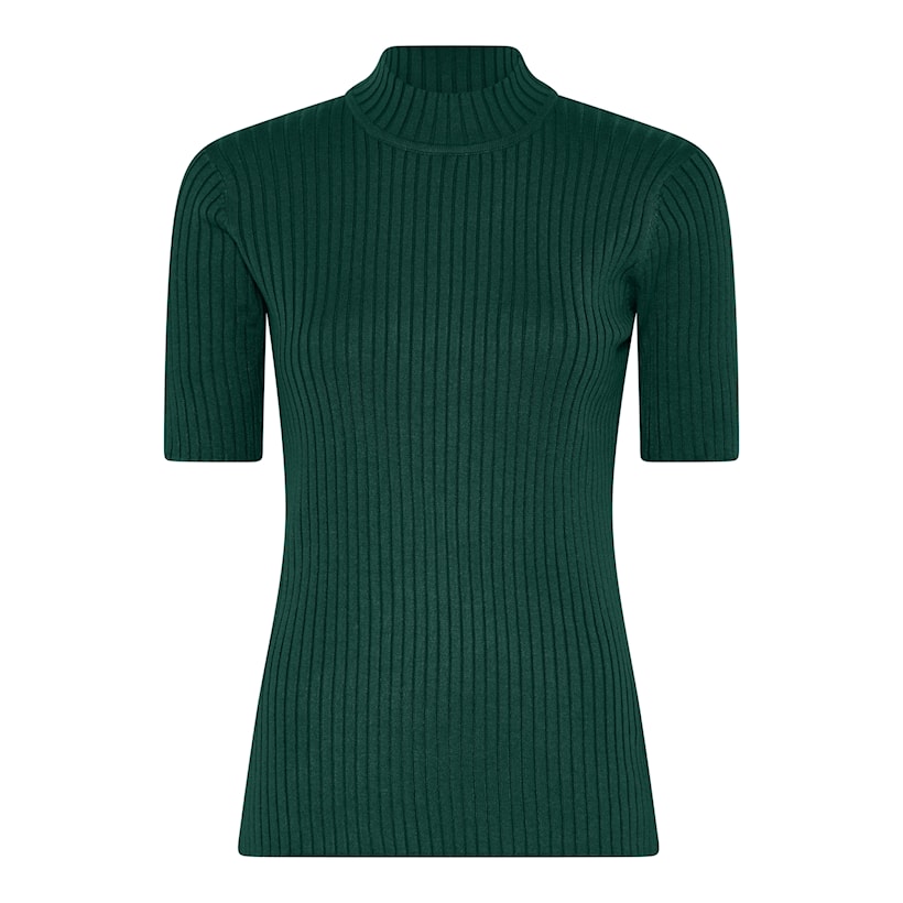 MICHA Viscose Rib Strik - Grøn - L