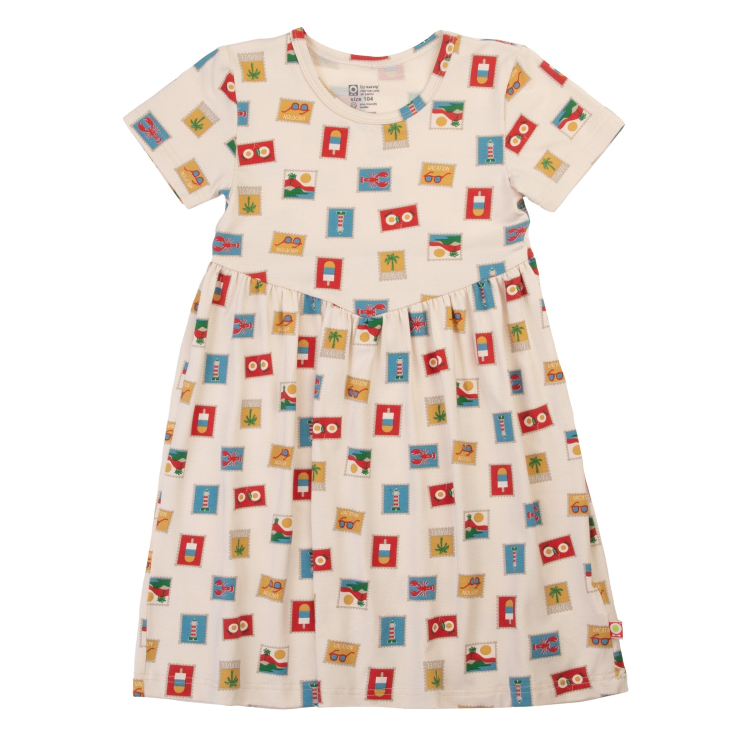 Dress w/short  sleeve